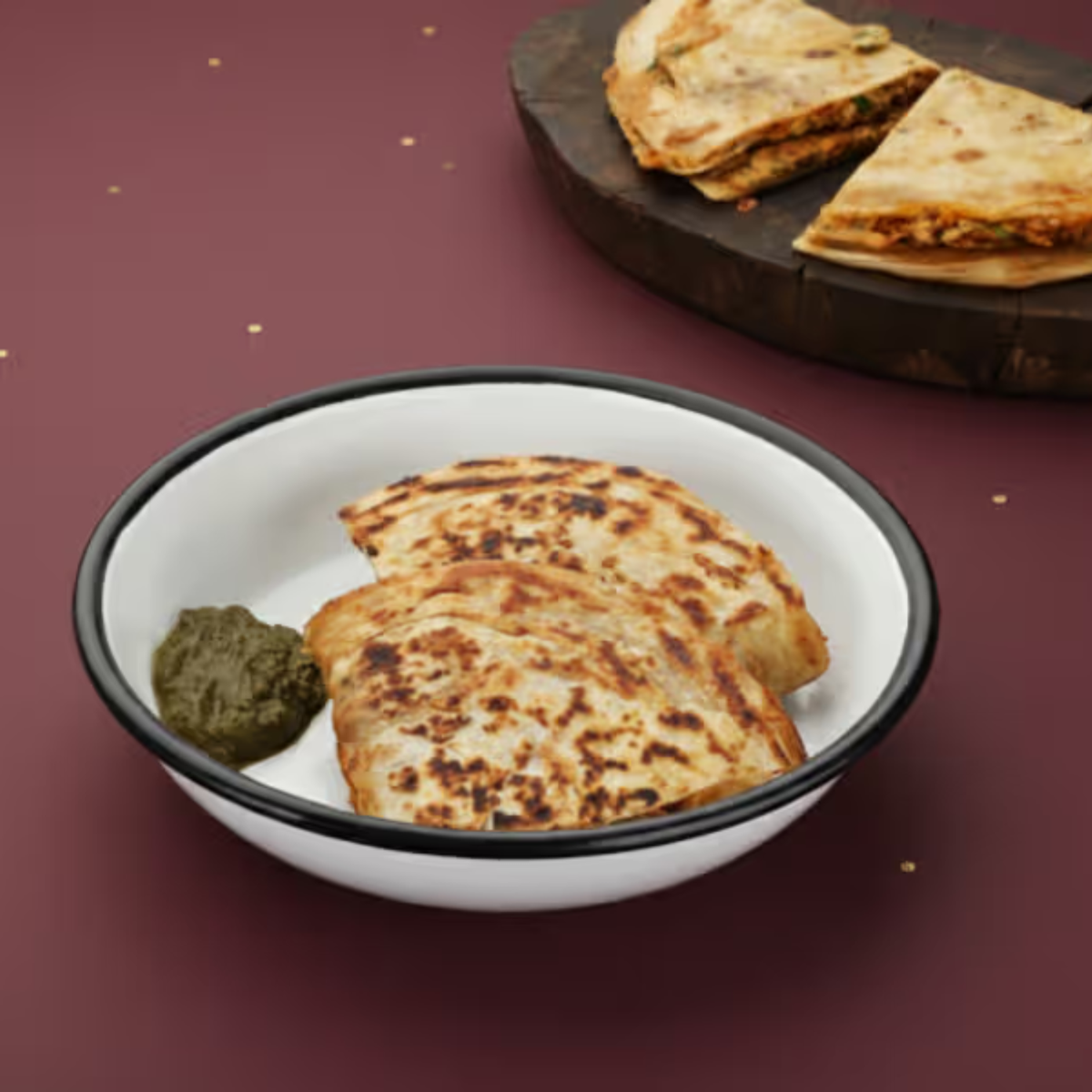Chicken Egg Kheema Roti 
