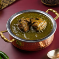 Hare Masala Paneer in Aromatic Green Gravy