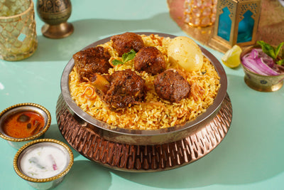 Mutton Kofta Biryani (Kola Urundai) – A Royal Dakhni Feast