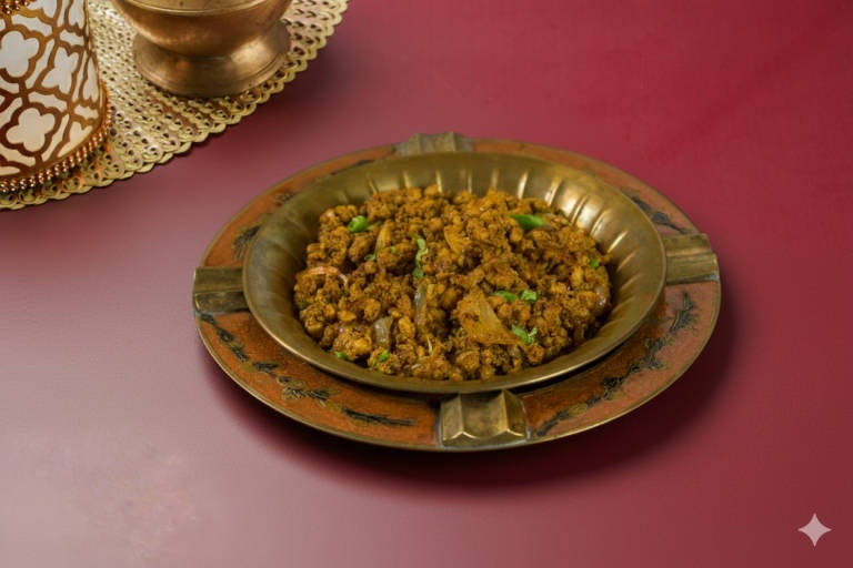 Mutton Kheema Tawa Fry