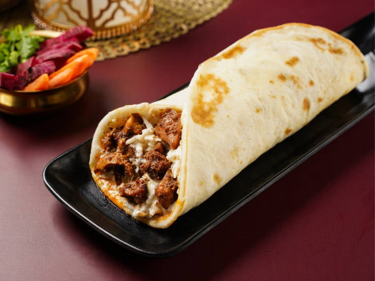 Soya Chaap Shawarma