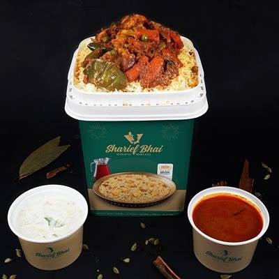 Veg Biryani Bucket